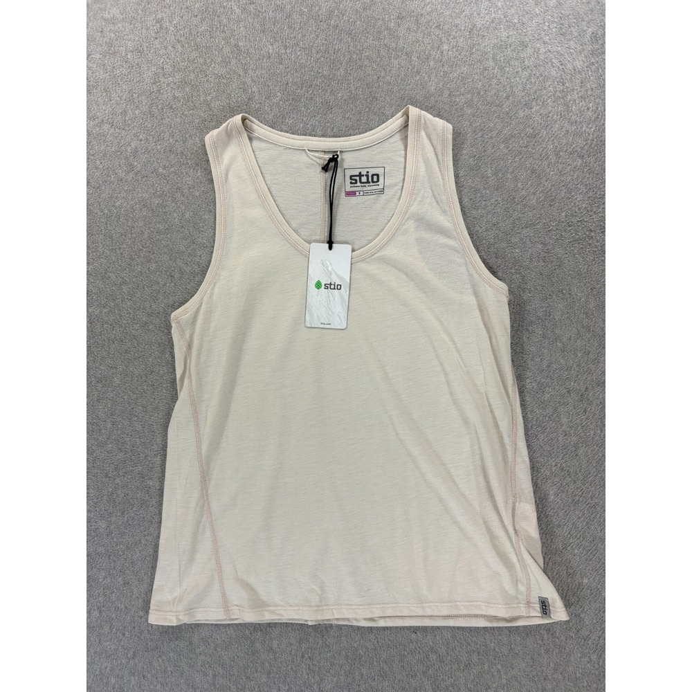 NWT Stio DIVIDE Tank Top (Women's Small) Mountain Goat Heather